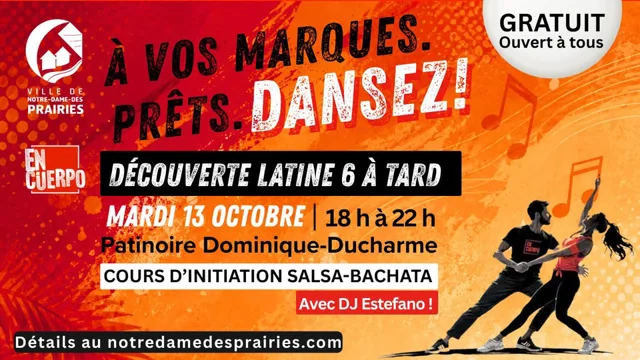 Iniciación a la salsa-bachata y noche de baile