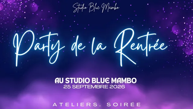 🍂🔥 PARTY DE LA RENTRÉE – VENDREDI 25 SEPTEMBRE 🔥🍂