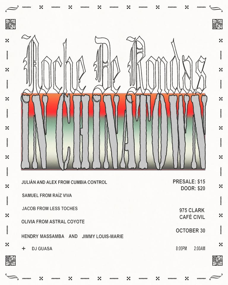Noche de Rondas — Bal costumé de cumbia