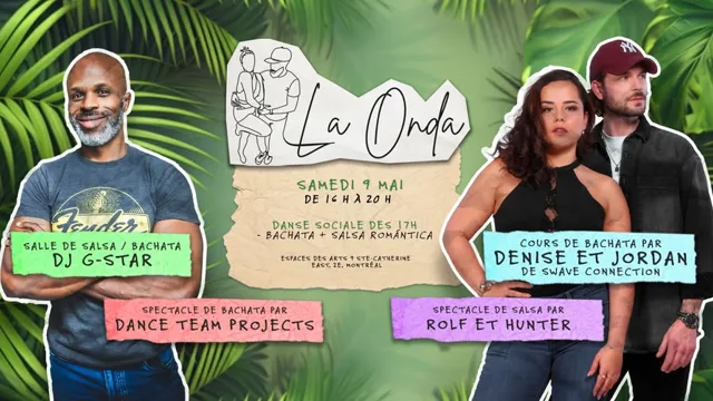 La Onda x Swave Connection - 9 mai ✨💚
