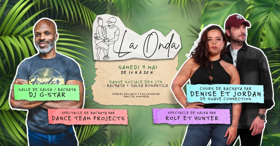 La Onda x Swave Connection - 9 mai ✨💚
