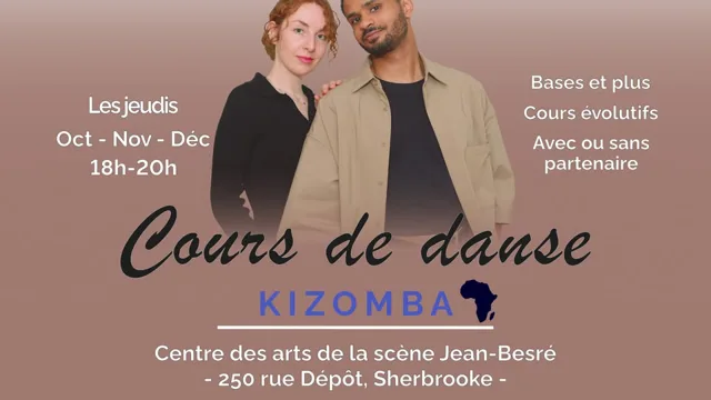 Kizomba Classes in Sherbrooke