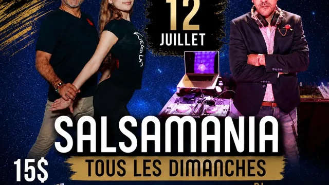 SalsaMania Baile Latino – Laval – Domingo 12 de julio