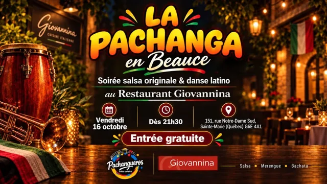 La Pachanga: Latin Night in Beauce