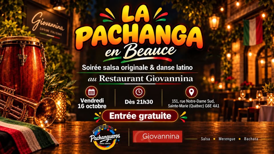 La Pachanga : Soirée latine en Beauce