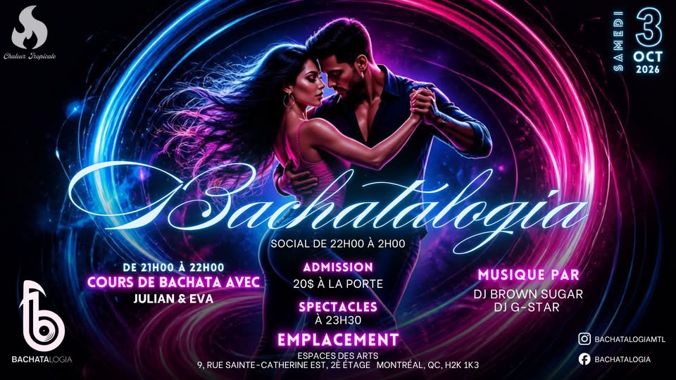 BachataLOGIA — 3 de octubre de 2026