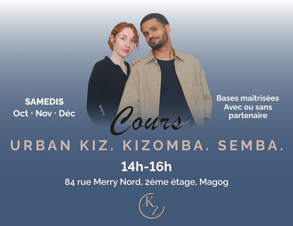 Cours approfondis de kizomba – Magog