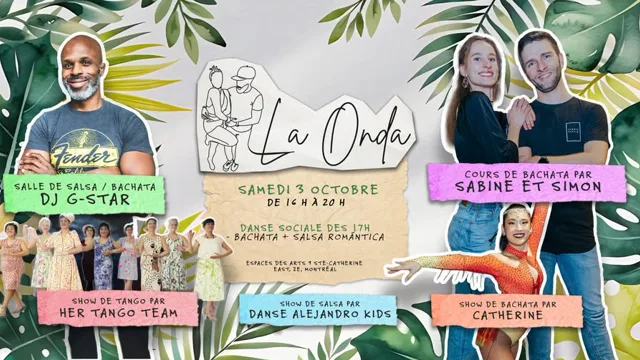 La Onda Social — samedi 3 octobre (Bachata)