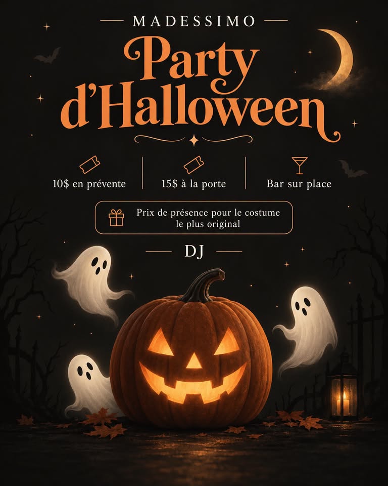 Fiesta de Halloween Madessimo