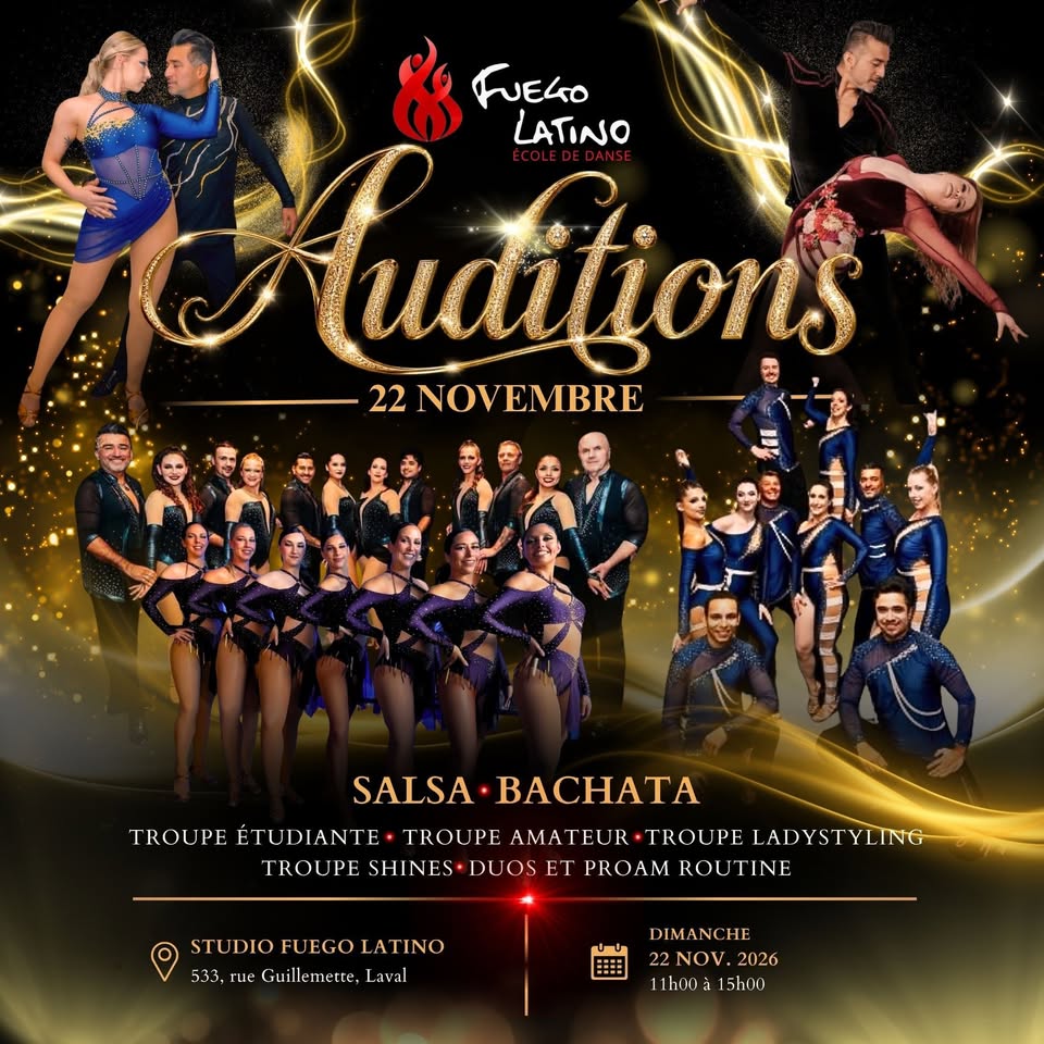 Auditions Fuego Latino