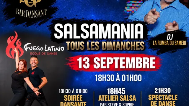 SalsaMania Baile Latino – Laval – Domingo 13 de septiembre