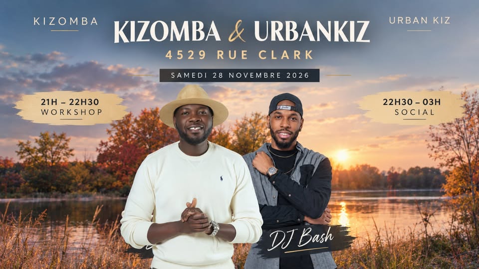 Soirée Kizomba & UrbanKiz avec DJ Sink