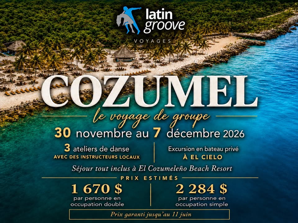 Cozumel Mx avec Latin Groove