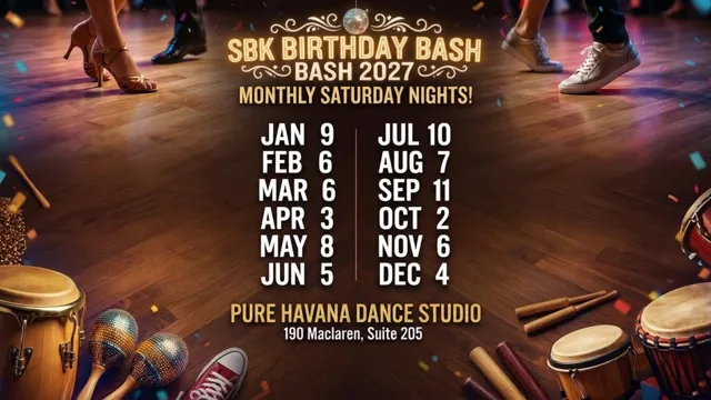 Pure Havana Birthday Bash — February