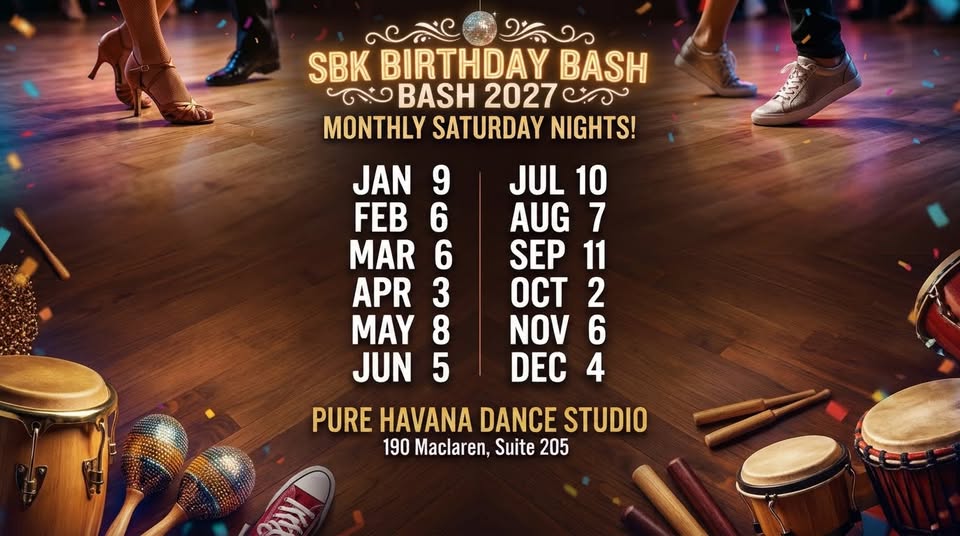 Soirée des anniversaires Pure Havana — mai