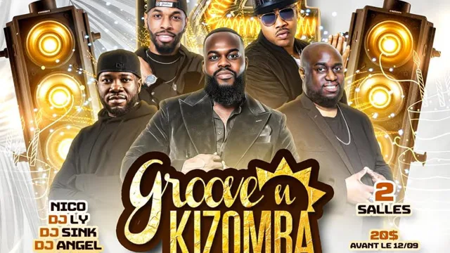 GROOVE N' KIZOMBA 14th ANNIVERSARY CELEBRATION - SAMEDI 12 SEPTEMBRE 2026
