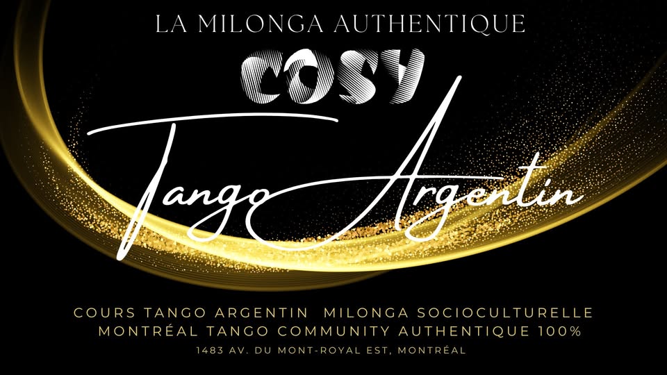 La Milonga authentique du vendredi à Cosy