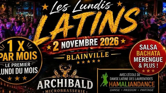Noche Latina con HamalianDance en Archibald Blainville