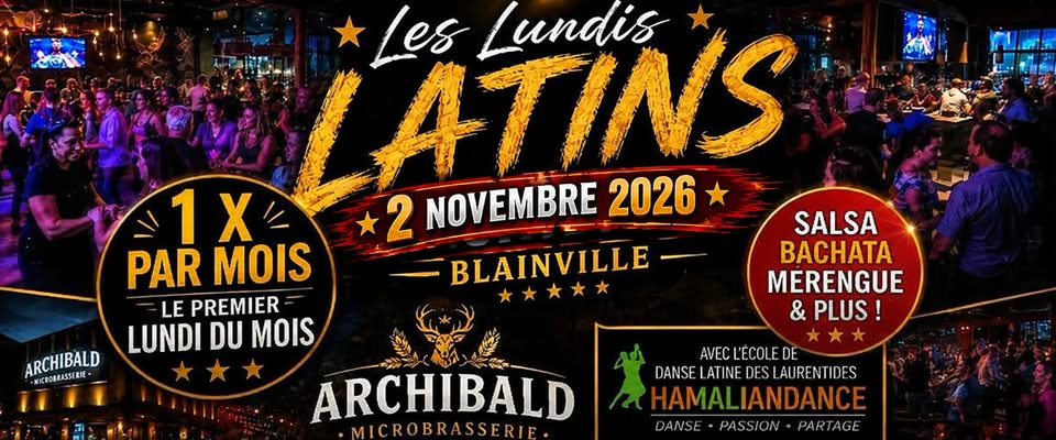 Latin Night with HamalianDance at Archibald Blainville