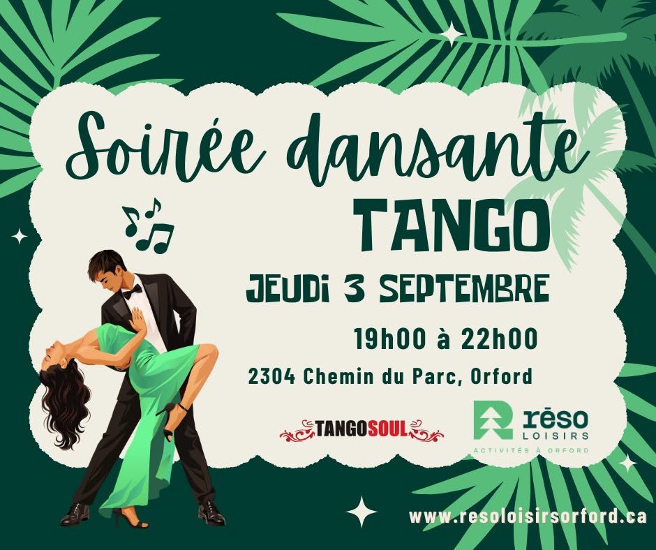 Soirée dansante Milonga et Tango Argentin