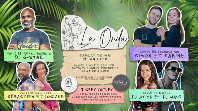La Onda - 30 mai (Bachata + B-Zouk) ✨💚