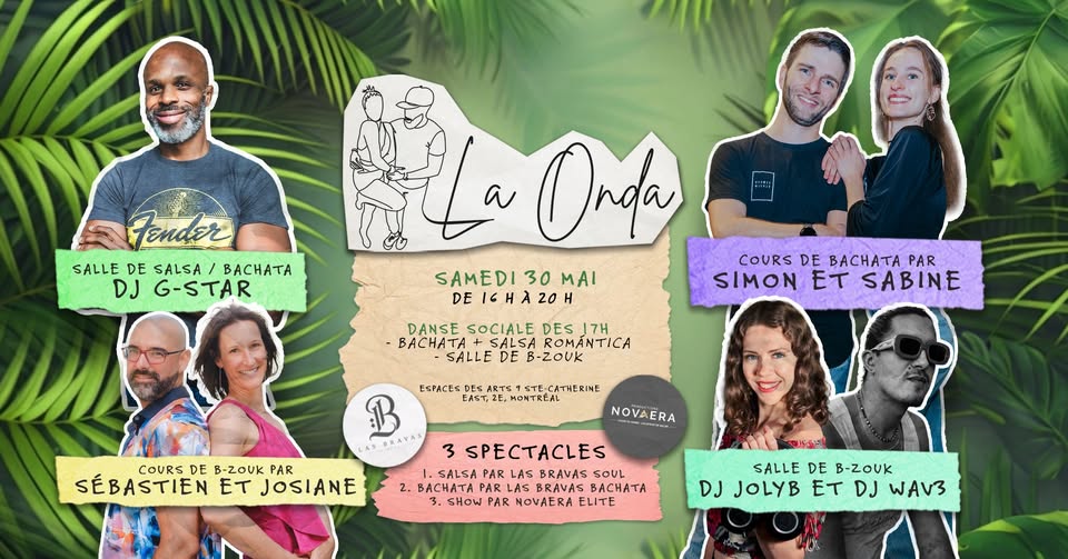 La Onda - 30 mai (Bachata + B-Zouk) ✨💚