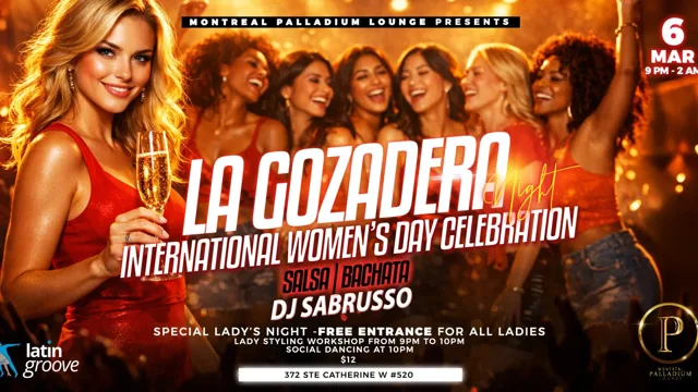 La Gozadera – International Women’s Day Celebration