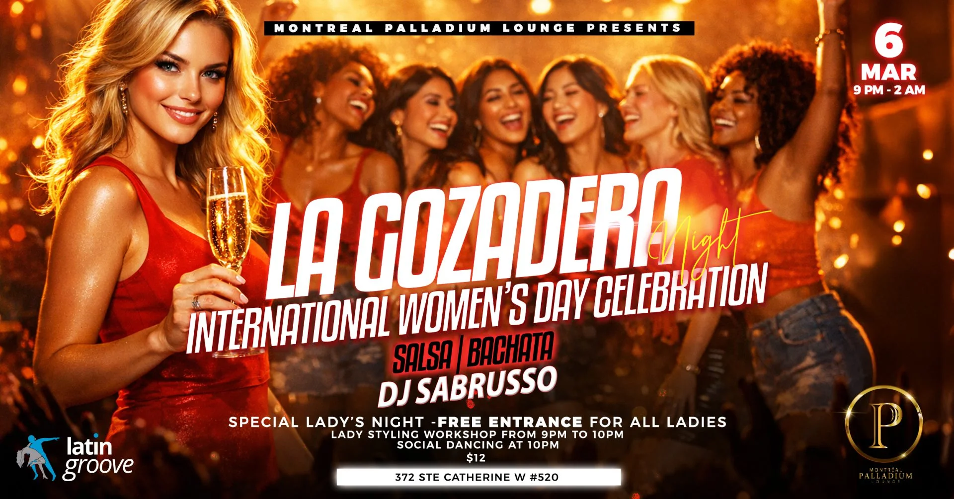 La Gozadera – International Women’s Day Celebration