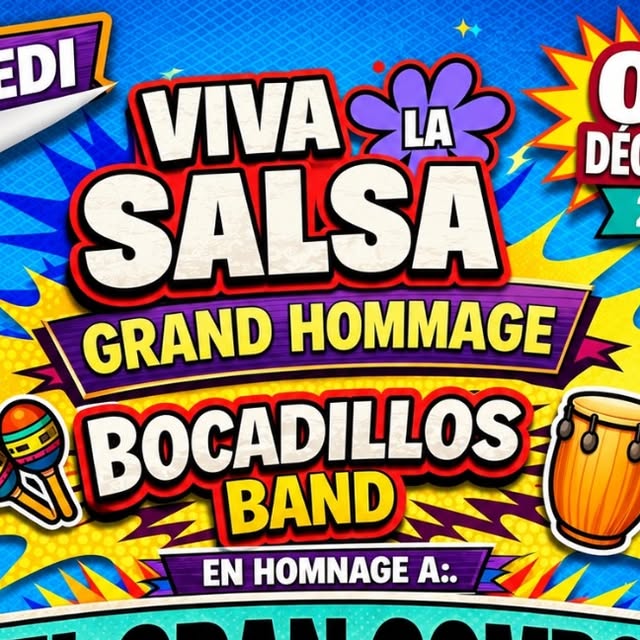 Viva La Salsa — Bocadillos Band tribute night