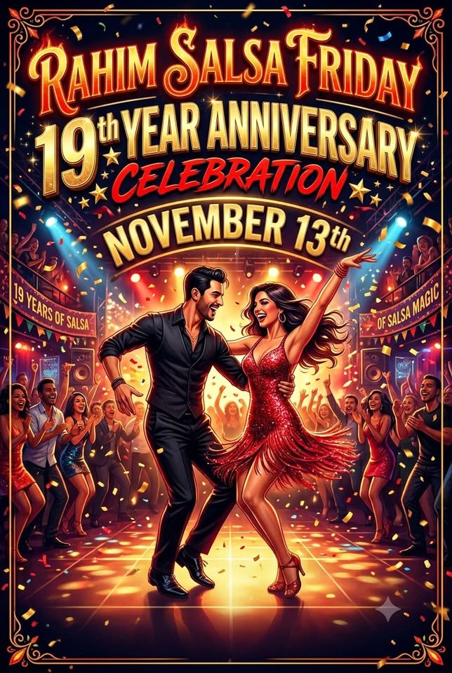 Rahim Salsa 19th Year Anniversary Celebrations