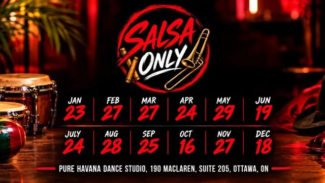 Salsa Only au studio Pure Havana