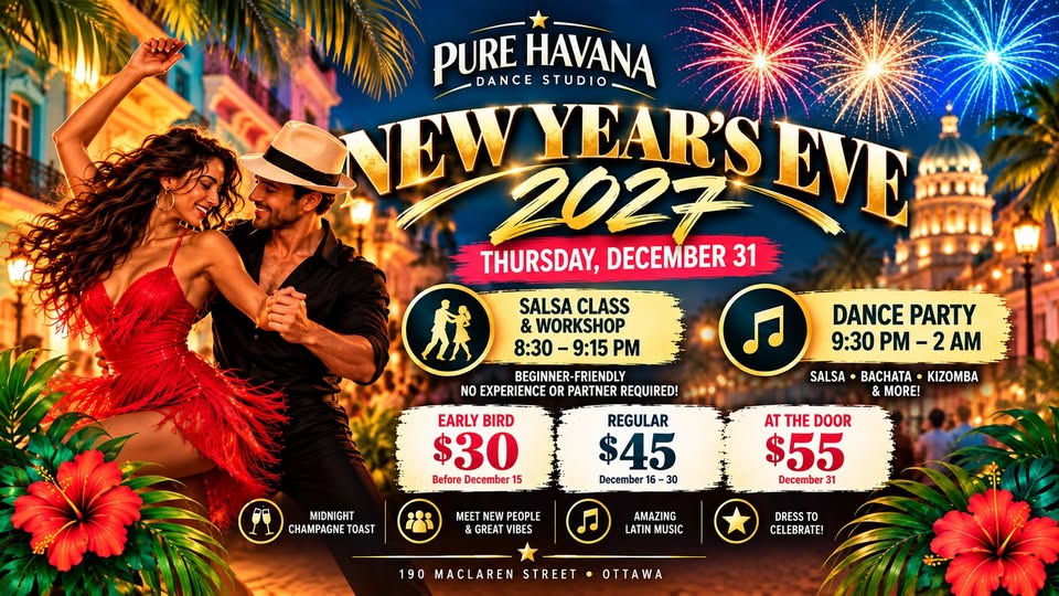 Nochevieja 2027 en Pure Havana
