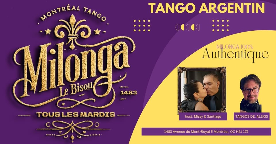 Tous Les Mardis Milonga le Bisou