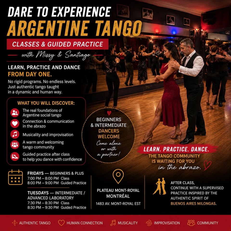 Tango Lessons: Dare to Experience Argentine Tango