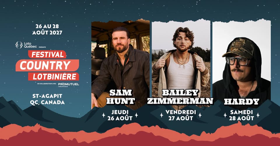 12th Edition - Festival Country Lotbinière 2027