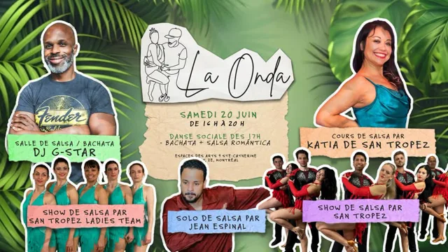 La Onda Social x San Tropez - 20 juin ✨💚 (Salsa)
