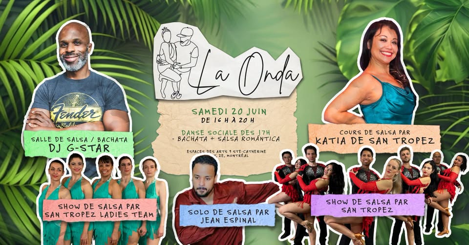 La Onda Social x San Tropez - 20 juin ✨💚 (Salsa)