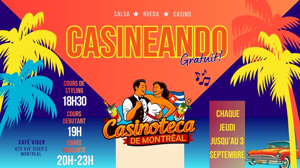 Casineando - Soirée dansante - Café Viger