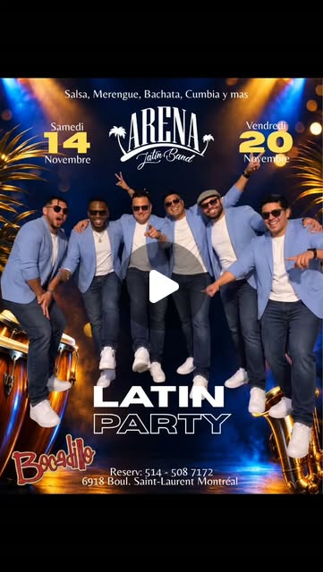 Arena Latin Band at Bocadillo Bistro