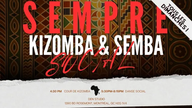 Sempre Kizomba Semba Social
