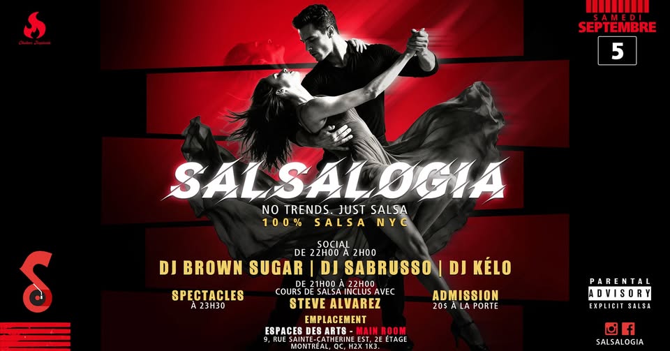 SalsaLOGIA - 100% Salsa NYC, Samedi 5 septembre 2026