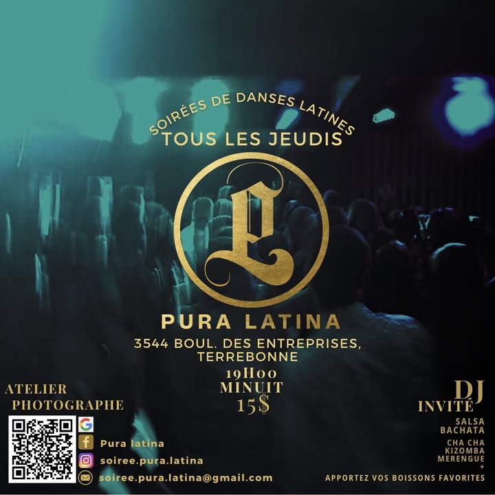 Pura Latina Salsa, Bachata, Kizomba +