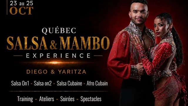 Salsa & Mambo Expérience - 2e Édition | Québec 23 au 25 Octobre