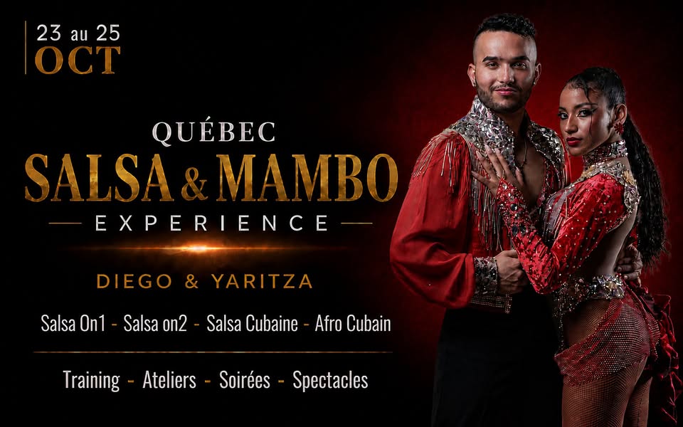 Salsa & Mambo Expérience - 2e Édition | Québec 23 au 25 Octobre