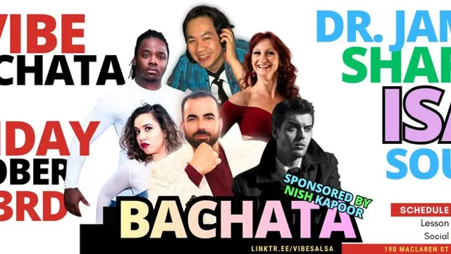 🚨Vibe Bachata🚨!! 🎉Sharki + ISA + Dr James + Soul! Le Nordik Give-Away!