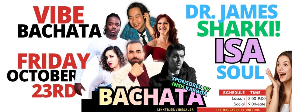 🚨Vibe Bachata🚨!! 🎉Sharki + ISA + Dr James + Soul! Le Nordik Give-Away!