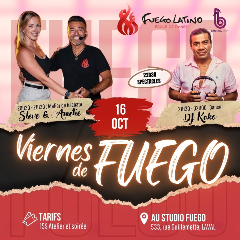 Viernes de Fuego avec DJ Koko
