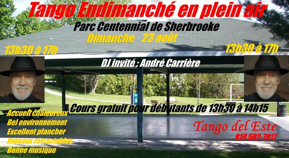 Tango Endimanché en plein air, DJ André Carrière